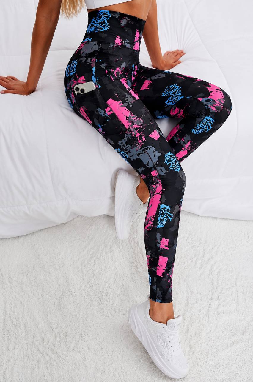 High Waist printed Legging