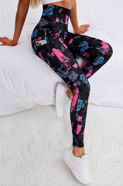 High Waist printed Legging