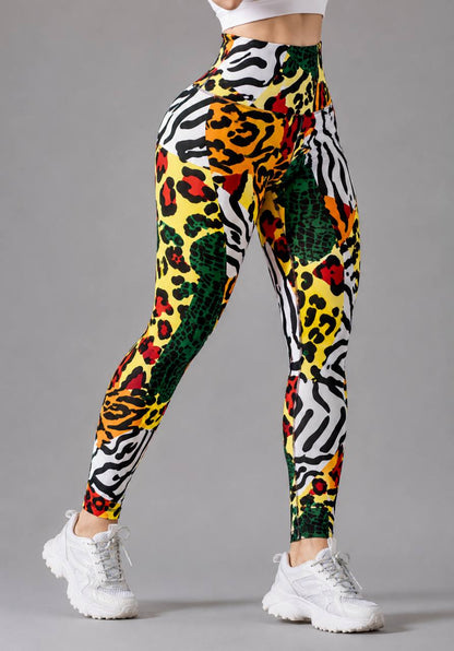 High Waist printed Legging