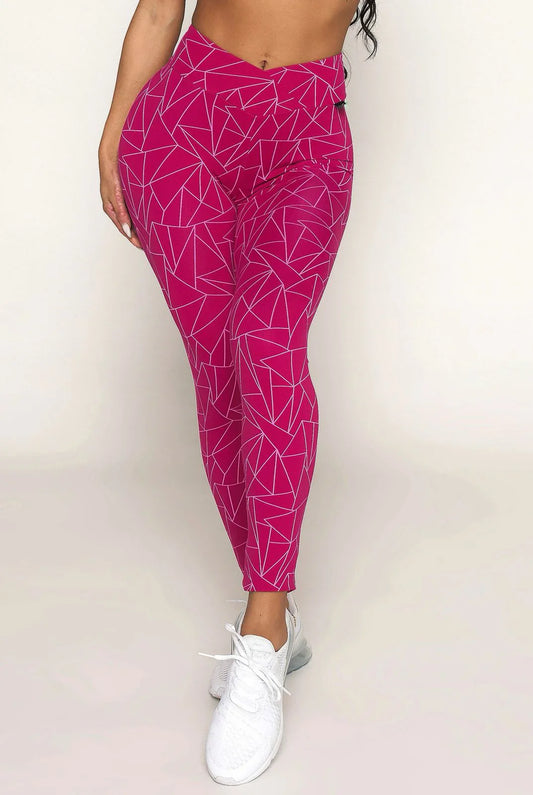 High Waist printed Legging