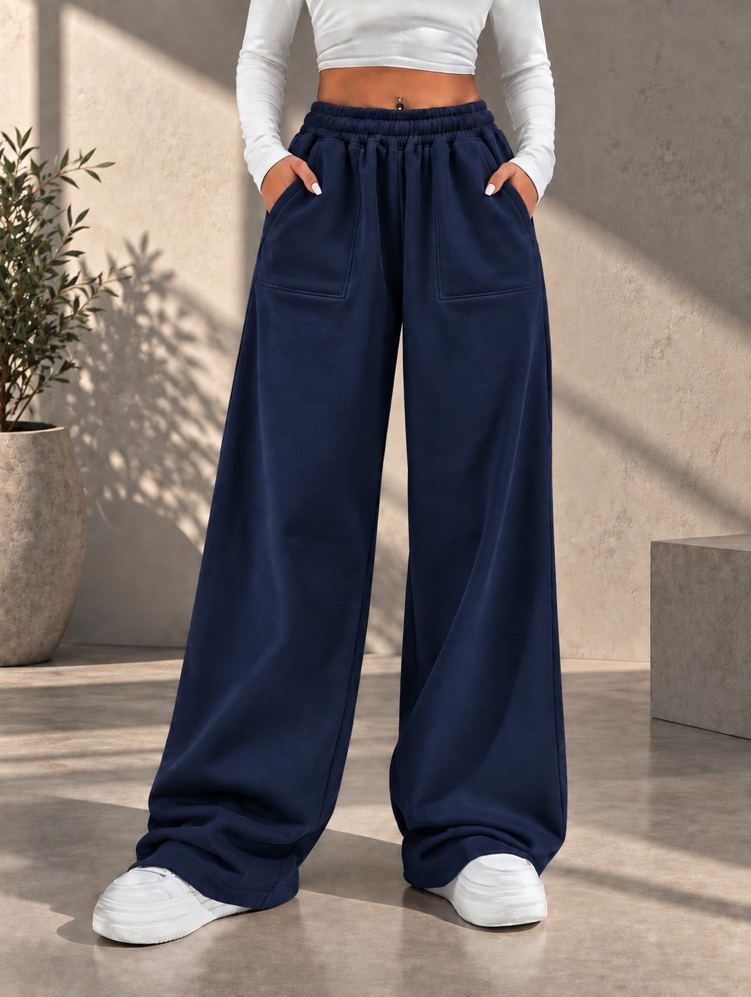 Wide leg pants