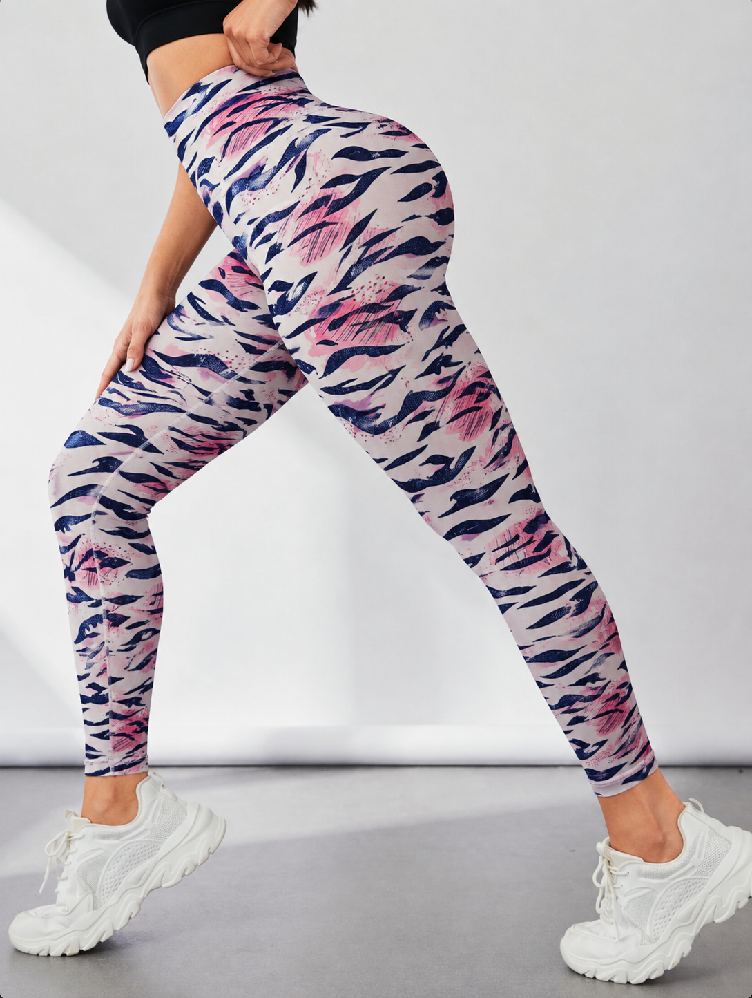 High Waist printed Legging